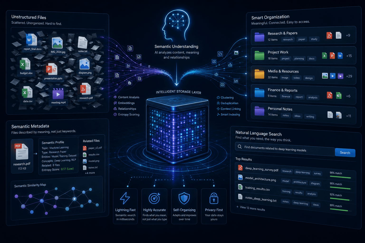 SEFS (Semantic Entropy File System)